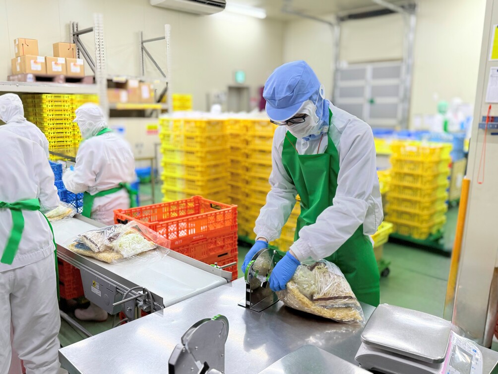 T.Mさんの仕事の様子の写真